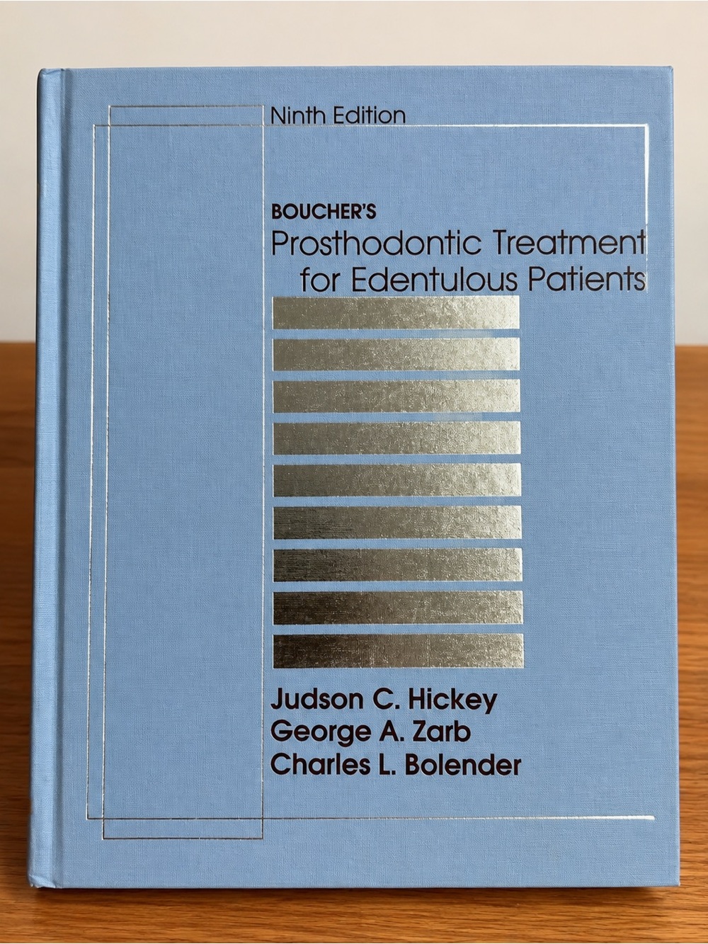 Boucher’s Prosthodontic Treatment Edentulous Patients 9th Ed Dental Textbook